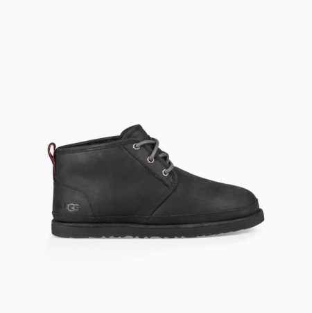 UGG Neumel Weather Black Ankle Boots for Men (CUOF72586)